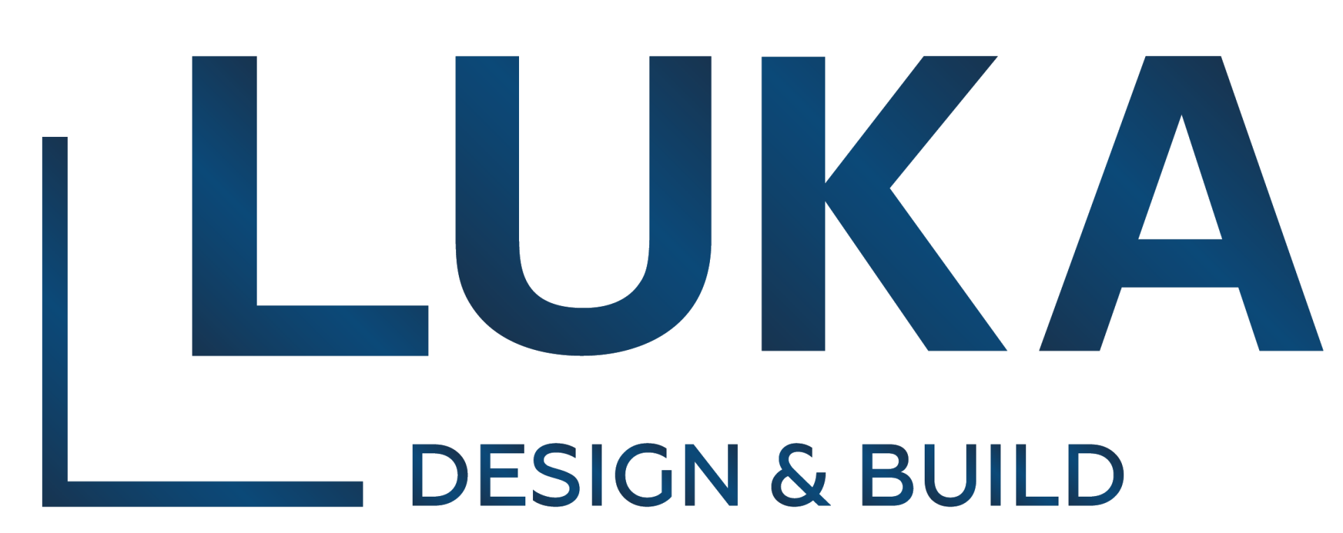 Logo for Luka Builders, the title sponsor for the event. 